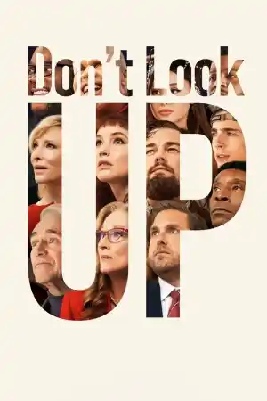 Affiche de Don't Look Up : Déni cosmique