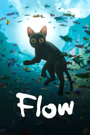 Affiche de Flow, le chat qui n'avait plus peur de l'eau